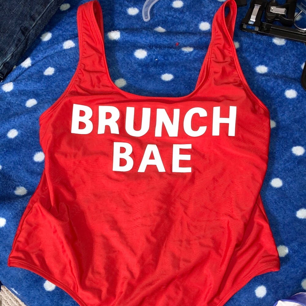 ⭐️⭐️ Rue21 Vibrant Red Swimsuit- size Large